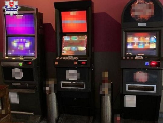 POLICJANCI ZABEZPIECZYLI NIELEGALNE AUTOMATY DO GIER HAZARDOWYCH