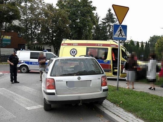 Potrącenie na przejściu 