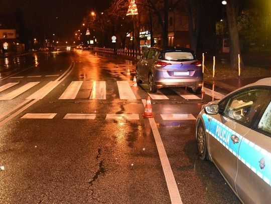 Potrącenie na przejściu dla pieszych