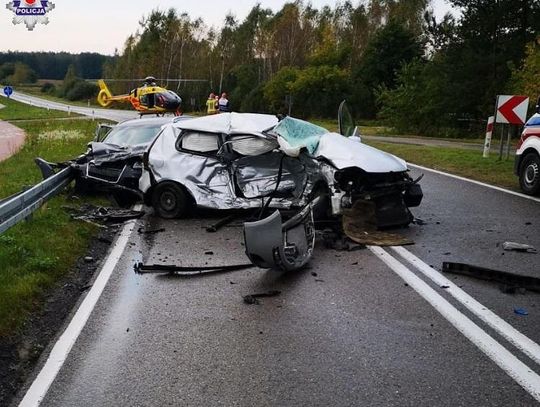 POWAŻNE ZDARZENIA NA DROGACH POWIATU*