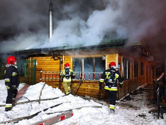 Pożar lokalu gastronomicznego przy ul. Tomasza Zana.