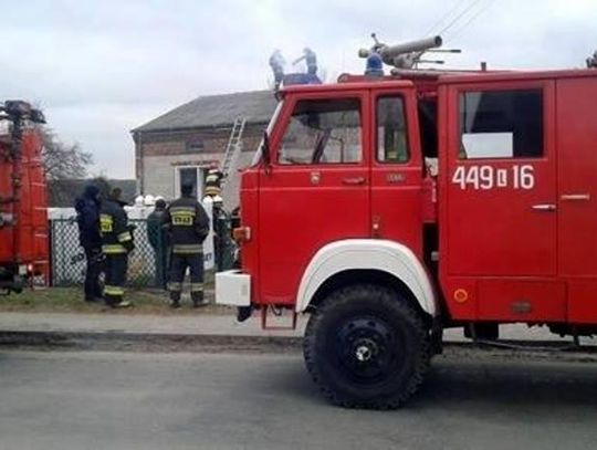 Pożar sadzy w kominie!