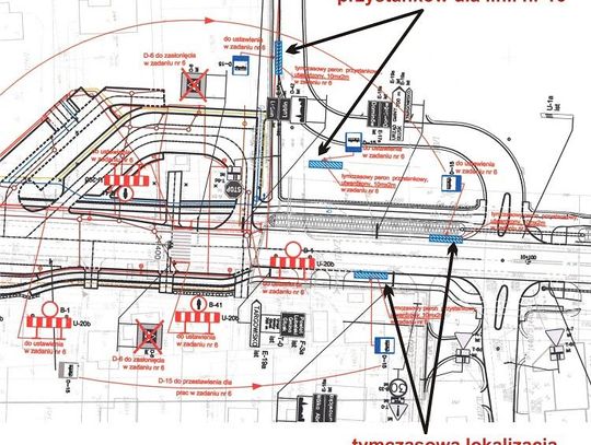 Prace na Abramowickiej. Zmiana lokalizacji przystanków