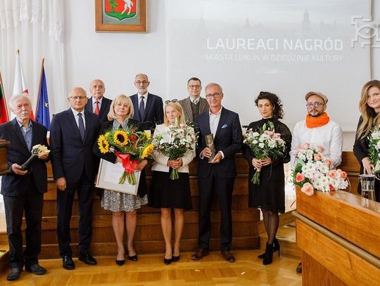 Prezydent wręczył nagrody Miasta Lublin w dziedzinie kultury za rok 2019*