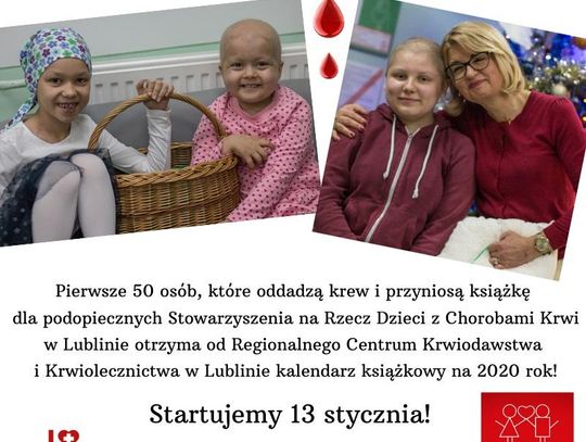 RCKiK Lublin- zaproszenie do udziału w terenowych akcjach poboru krwi *