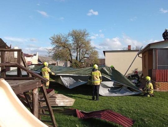 Silne burze na terenie woj. lubelskiego
