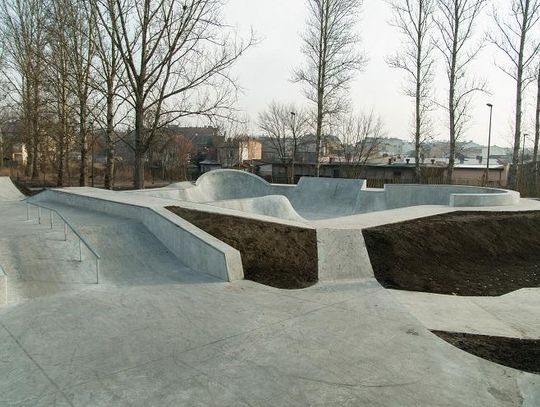 Skatepark Rusałka już po odbiorach technicznych*