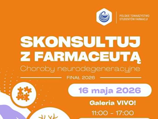 Skonsultuj się z farmaceutą w Galerii VIVO! Bezpłatne badania i porady już 16 maja