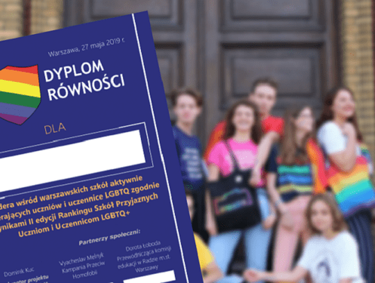 Startuje Ranking Szkół LGBTQ+ 2021!