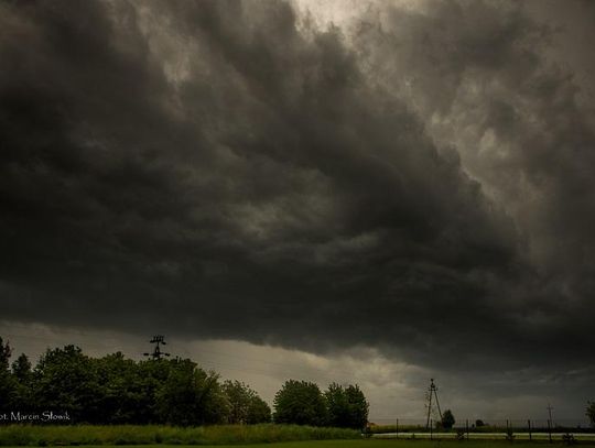 Trąba powietrzna w okolicach Lublina