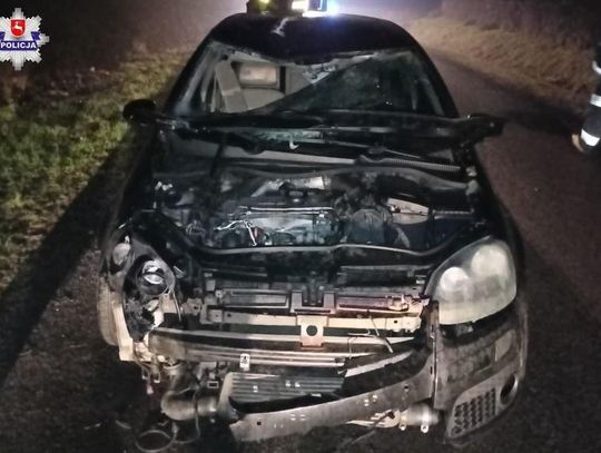 TRAGICZNY WYPADEK W MŁYNKACH