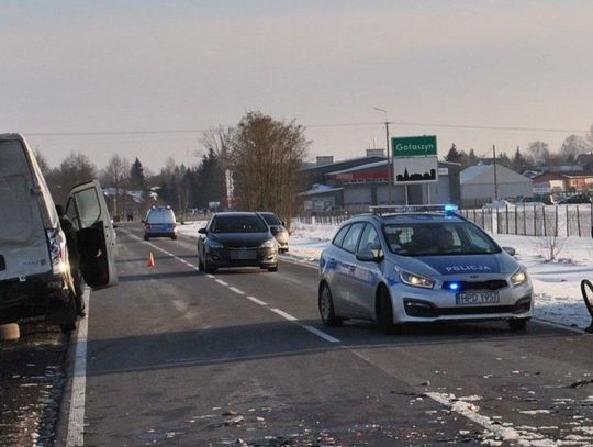 TRAGICZNY WYPADEK Z UDZIAŁEM ROWERZYSTY