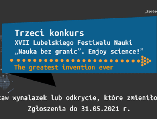 Trwa nabór do konkursu „The greatest invention ever”