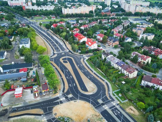 Ulica Choiny po przebudowie