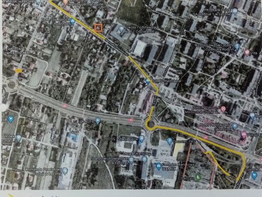 Utrudniony ruch w Łęcznej. Zmiana trasy dla osób jadących z Lublina nad jeziora Pojezierza Łęczyńsko – Włodawskiego 