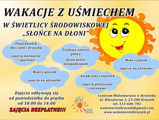 Wakacje z uśmiechem