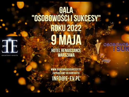 Wielka Gala Osobowości i Sukcesy Roku 2022! ZAPOWIEDŹ