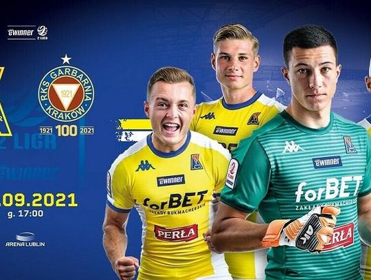 Wszyscy na żółto: Motor Lublin - Garbarnia Kraków!