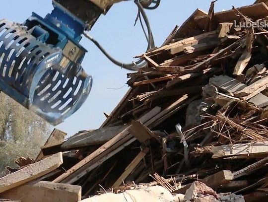 Wyburzanie kamienic przy Gali w Lublinie