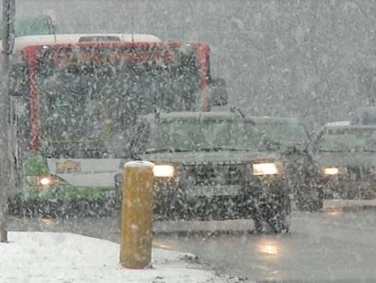 Wypadek autobusu przy Witosa!