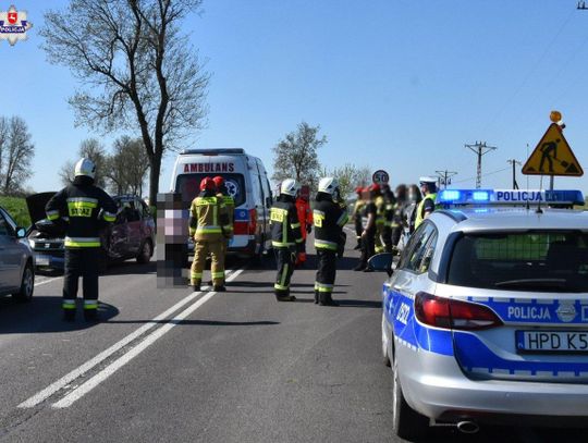 Wypadek na drodze krajowej numer 19. Nie żyje dziewięciolatek