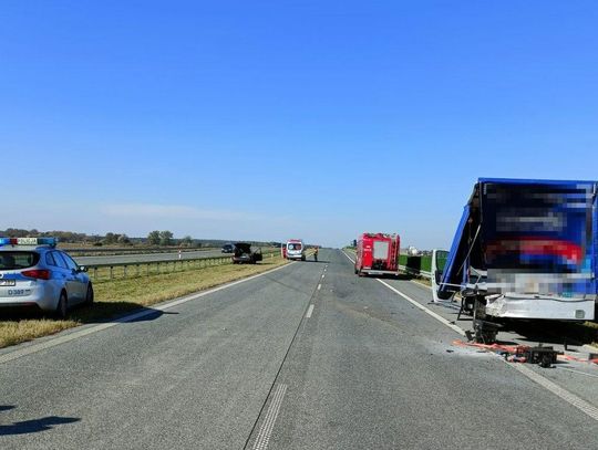 Wypadek na S-17 w kierunku Warszawy - wyznaczono objazd 
