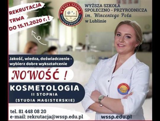 Wyższa Szkoła Społeczno-Przyrodnicza im. Wincentego Pola w Lublinie - rekrutacja 