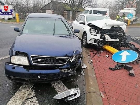 Zderzenie na skrzyżowaniu