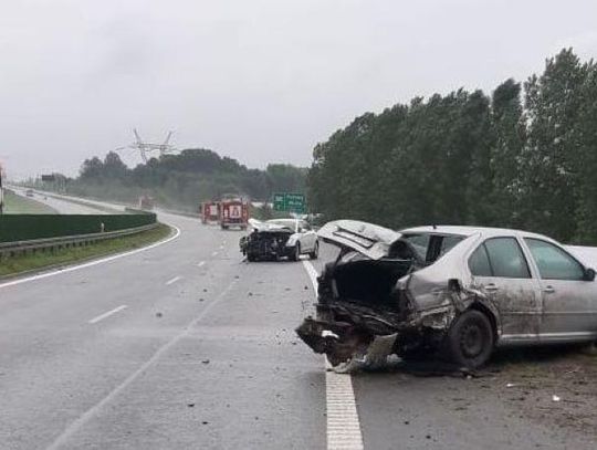 Zderzenie samochódów na drodze S12 w Bronowicach. Są utrudnienia w ruchu