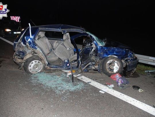 Zderzenie trzech pojazdów