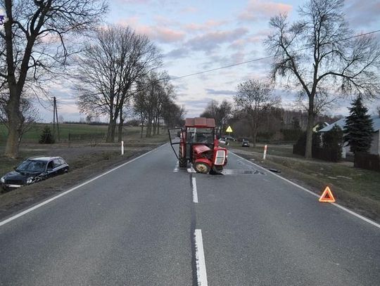 ZDERZENIE TRZECH POJAZDÓW NA DK-48*