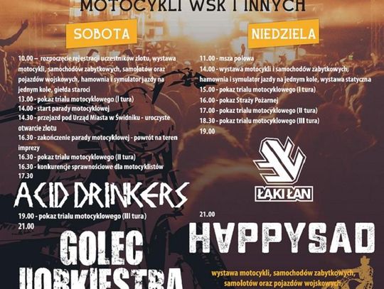 Zlot Motocyklowy Świdniku. WSK-i i...nie tylko