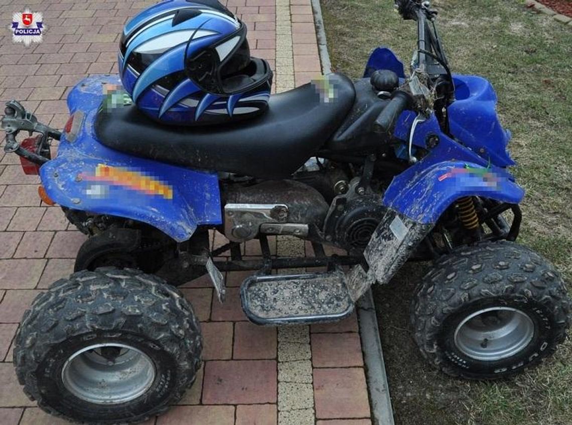 10-LATEK NA QUADZIE WJECHAŁ POD BMW 10-LATEK NA QUADZIE WJECHAŁ POD BMW