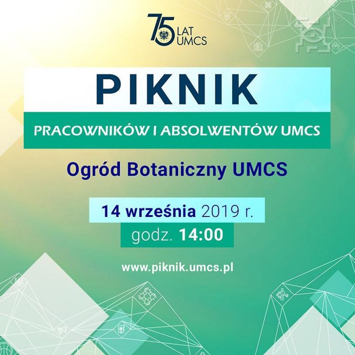 75-lecie istnienia Uniwersytetu Marii Curie-Skłodowskiej w Lublinie * 75-lecie istnienia Uniwersytetu Marii Curie-Skłodowskiej w Lublinie *