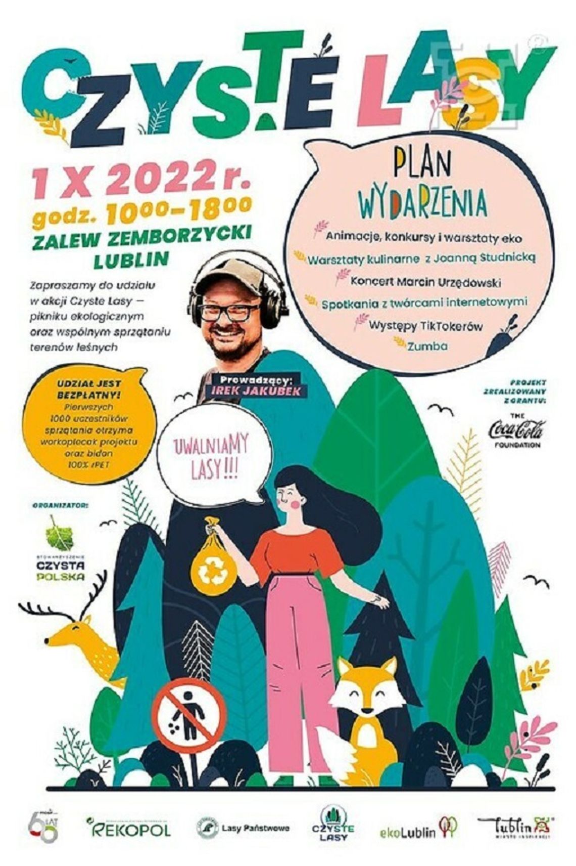 Akcja „Czyste Lasy” - wielkie sprzątanie terenów wokół Zalewu Zemborzyckiego Akcja „Czyste Lasy” - wielkie sprzątanie terenów wokół Zalewu Zemborzyckiego
