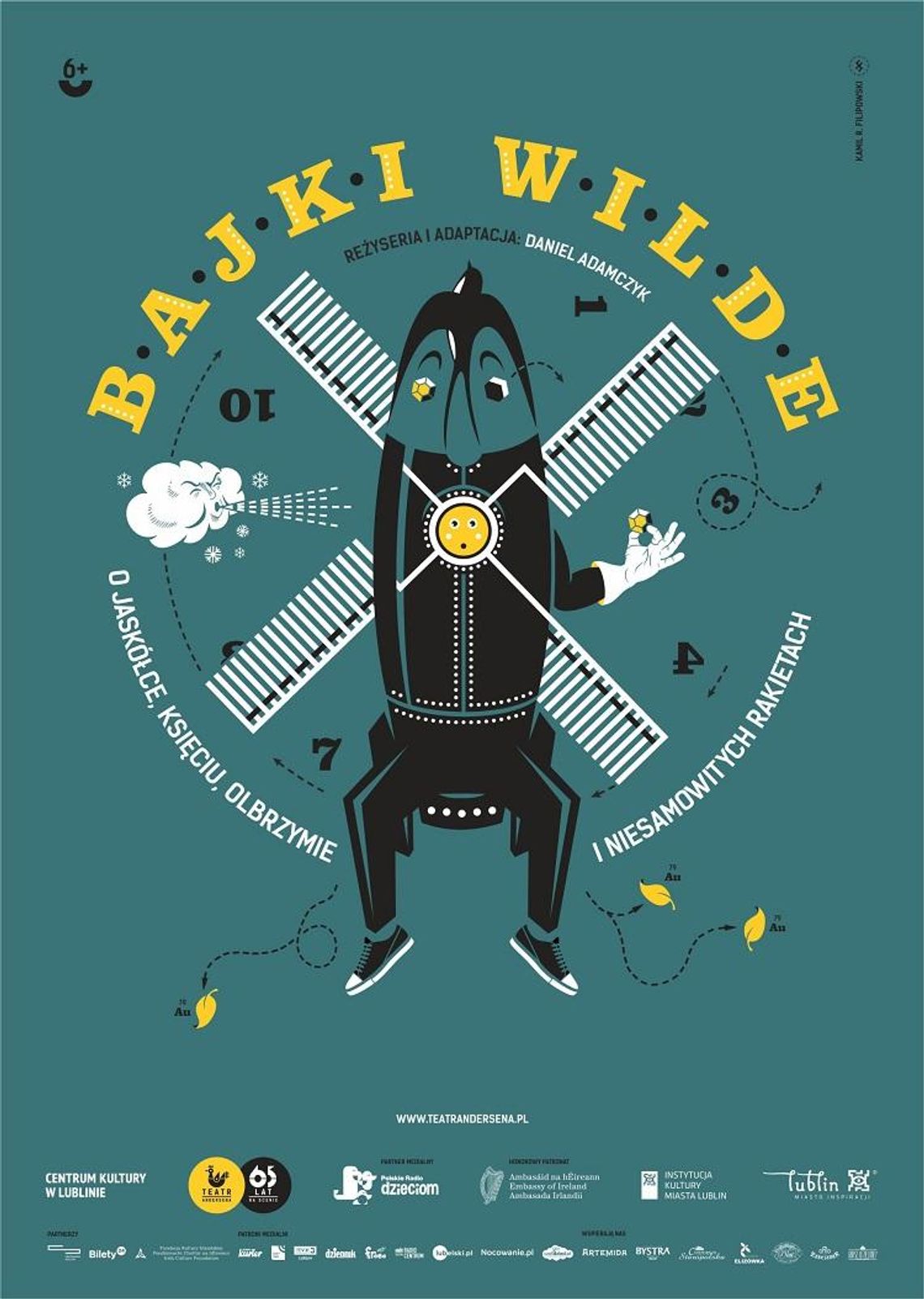 Bajki Wilde'a - O JASKÓŁCE, KSIĘCIU, OLBRZYMIE I NIESAMOWITYCH RAKIETACH