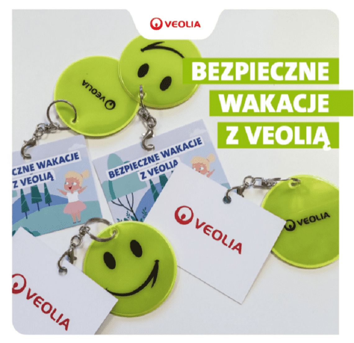 „Bezpieczne wakacje z Veolią” – w trosce o najmłodszych „Bezpieczne wakacje z Veolią” – w trosce o najmłodszych