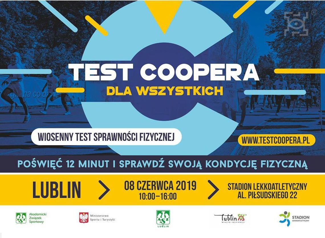 Bezpłatny Test Coopera już w sobotę