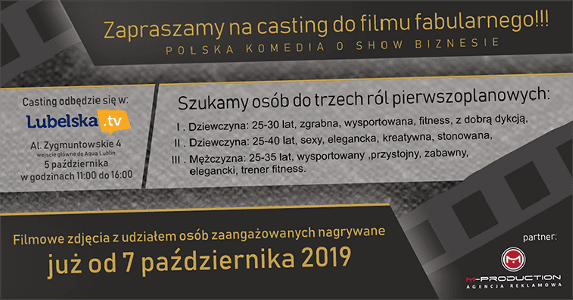 Casting do filmu fabularnego !!!