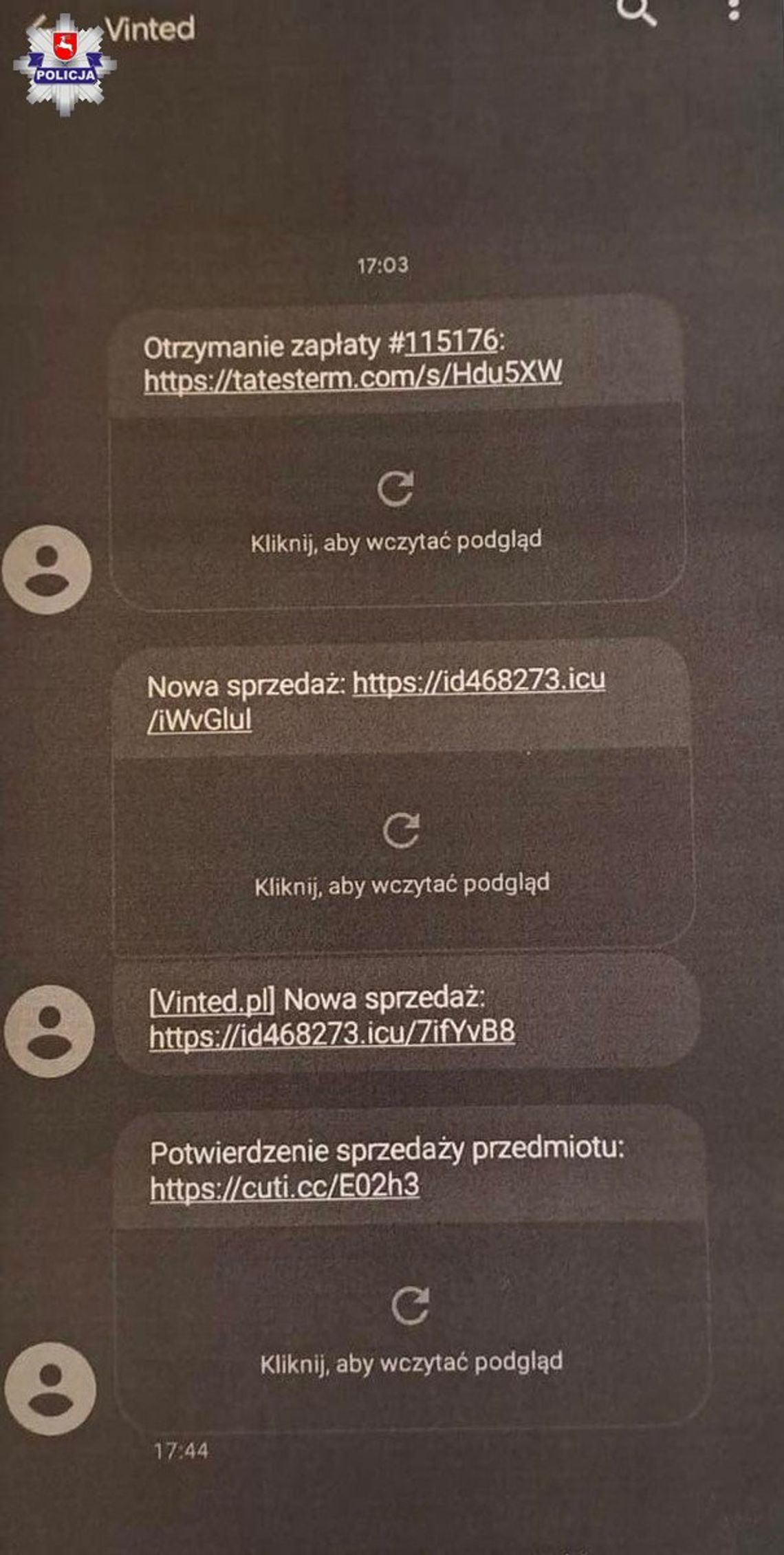 Chciał sprzedać kurtkę, stracił 1200 zł Chciał sprzedać kurtkę, stracił 1200 zł