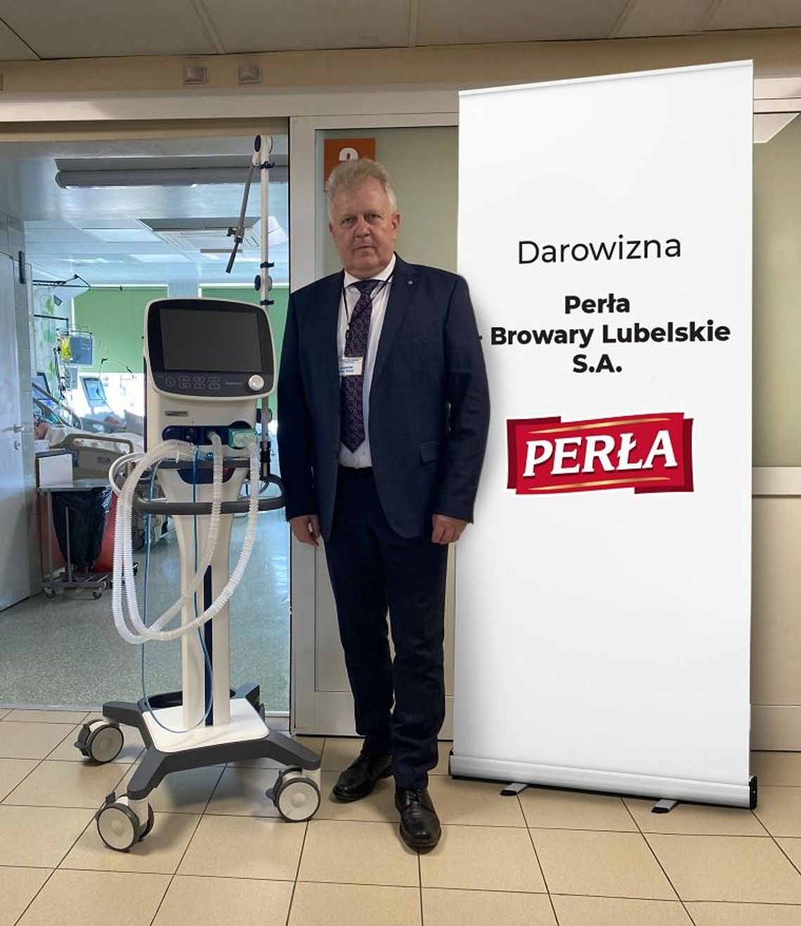 Dwa respiratory od Browaru Perła dla szpitali w regionie Dwa respiratory od Browaru Perła dla szpitali w regionie
