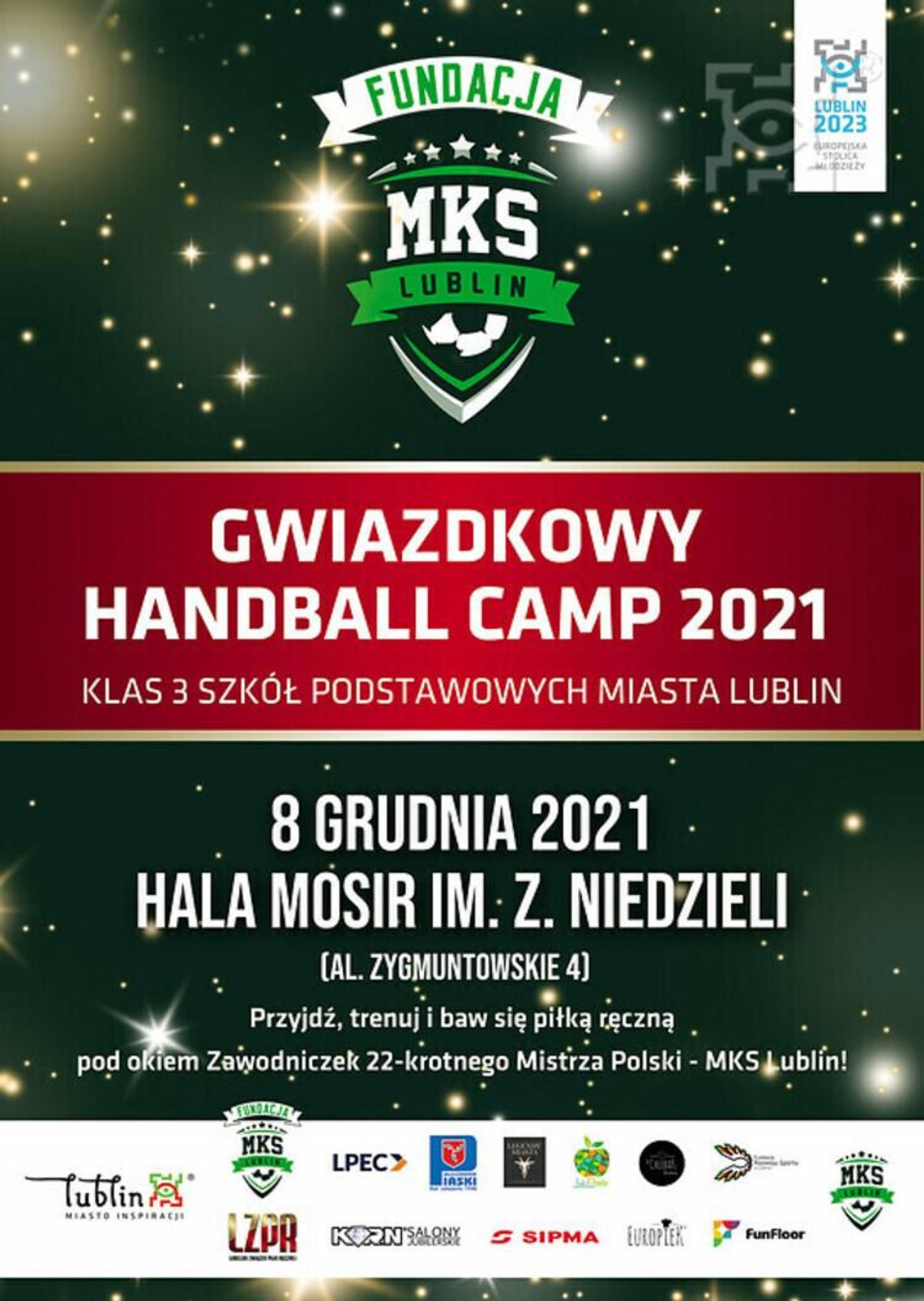 Gwiazdkowy Handball Camp dla młodych piłkarek Gwiazdkowy Handball Camp dla młodych piłkarek