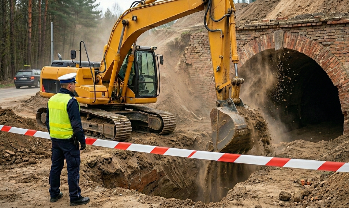 Historyczny przełom w regionie! Odkryto tajemniczy tunel łączący Kraśnik z Janowem Lubelskim?