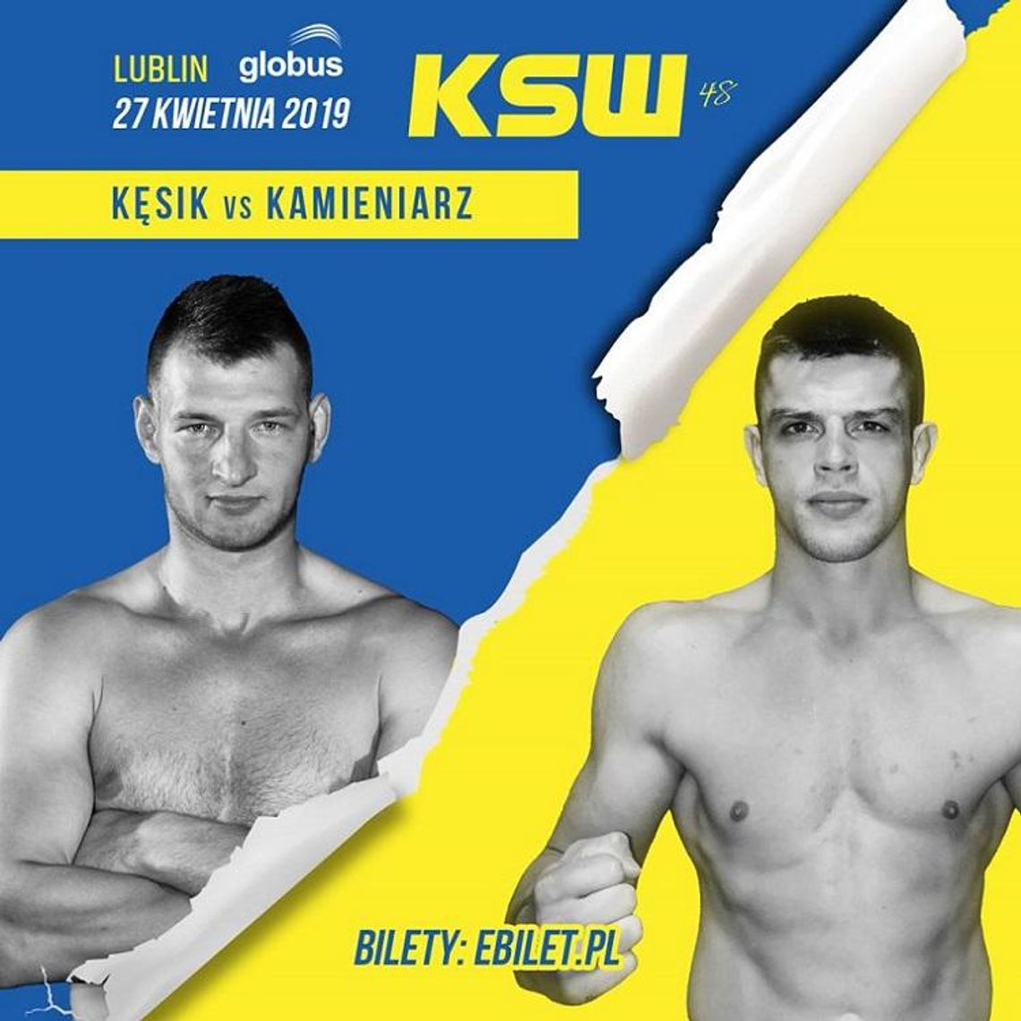 Jakub Kamieniarz rywalem Cezarego Kęsika podczas KSW 48