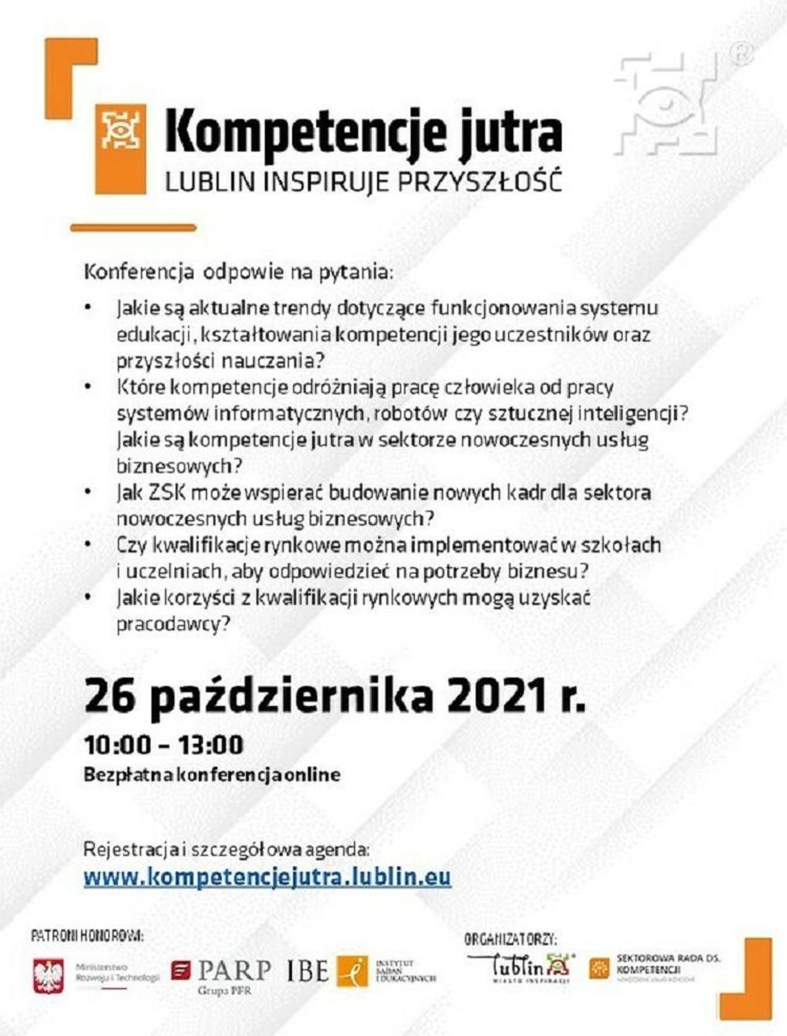 Już jutro odbędzie się konferencja „Kompetencje jutra. Lublin inspiruje przyszłość”