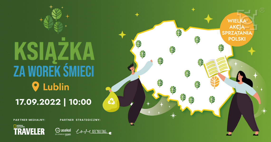 Kolejna edycja akcji „Książka za worek śmieci” Kolejna edycja akcji „Książka za worek śmieci”