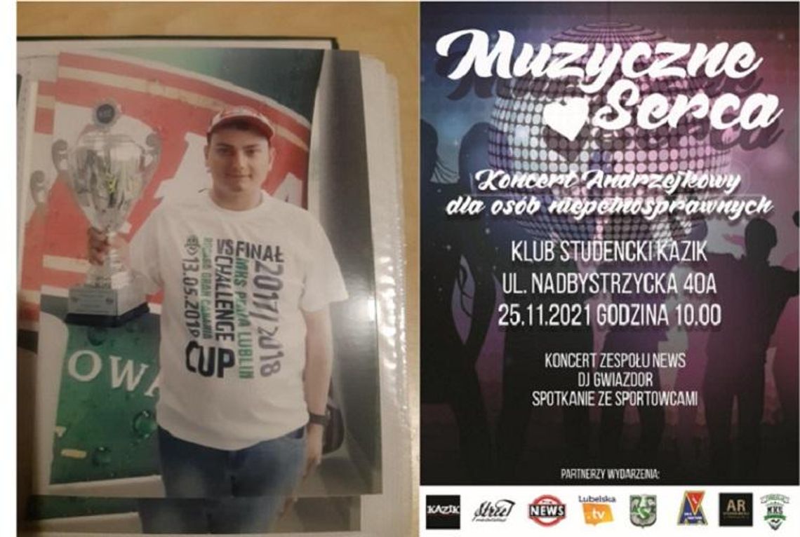 Koncert Andrzejkowy dla osób niepełnosprawnych. Koncert Andrzejkowy dla osób niepełnosprawnych.