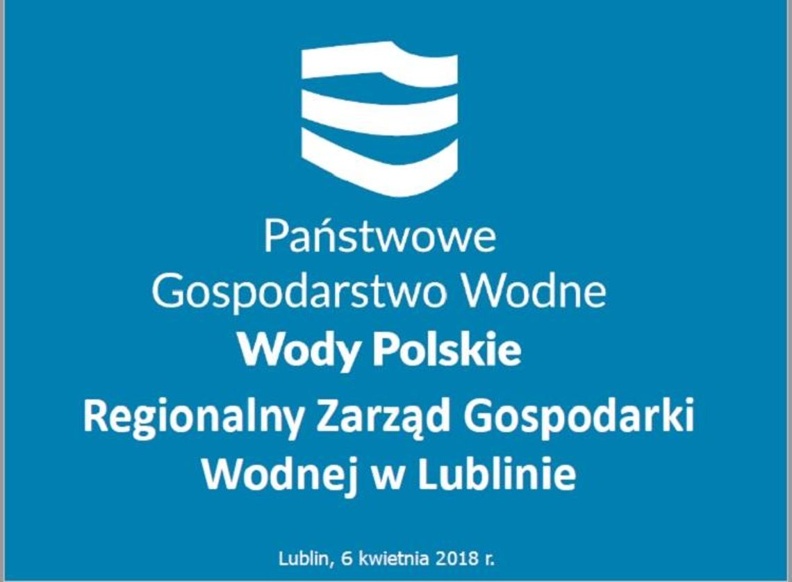 Konferencja prasowa Wód Polskich Konferencja prasowa Wód Polskich
