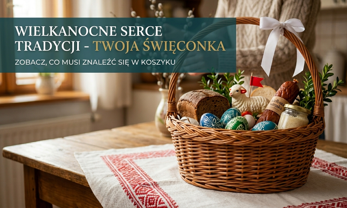 Koszyk wielkanocny 2026. Tradycja, która łączy pokolenia w naszym regionie Koszyk wielkanocny 2026. Tradycja, która łączy pokolenia w naszym regionie