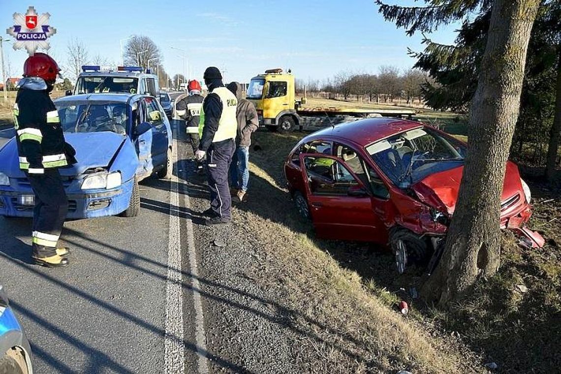 KRAŚNIK: GROŹNE ZDARZENIE NA DRODZE KRAJOWEJ NR 74 *